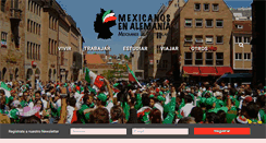 Desktop Screenshot of mexicanosenalemania.de