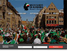 Tablet Screenshot of mexicanosenalemania.de